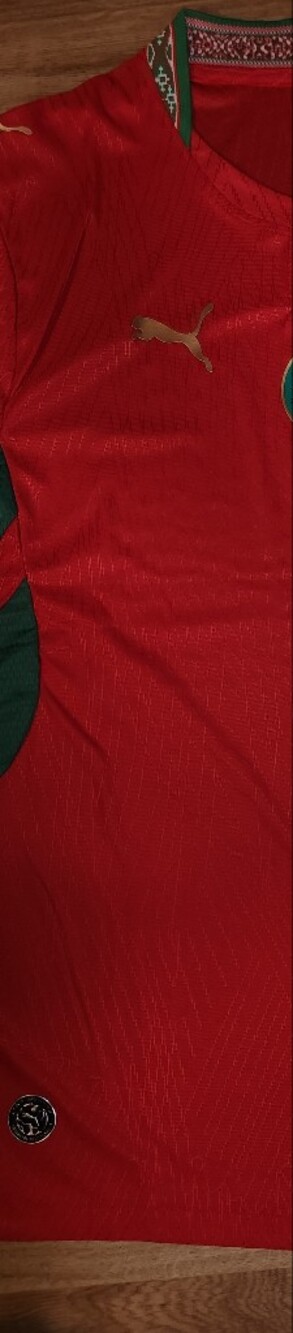 Morocco Home Soccer Jersey Player Version(L/XXL READ DESCRIPTION** 🇲🇦 - Picture 4 of 9